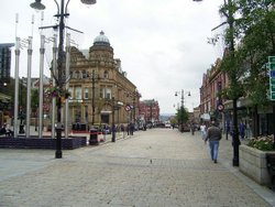 High Street, Oldham, Greater Manchester Wallpaper