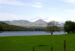 Coniston Water, Cumbria. Wallpaper