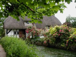 Cottage, Alresford, Hampshire Wallpaper