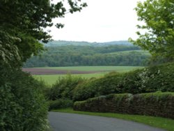 Hothersall Hill in Longridge, Lancashire. Wallpaper