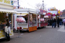 Travelling Fair in Great Yarmouth Wallpaper