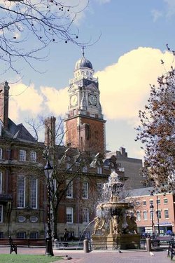 Town hall, Leicester, Leicestershire