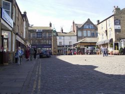 Market Place, Otley, West Yorkshire Wallpaper