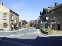 Bridge Street, Otley, West Yorkshire Wallpaper