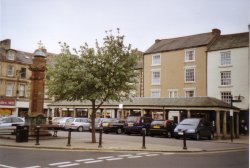 Hexham market -place Wallpaper