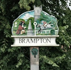 Brampton Village Sign, Cambridgeshire Wallpaper