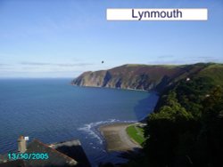 View, Lynmouth, Devon Wallpaper