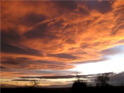 Gateshead Sunset. Wallpaper