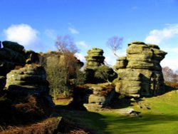 Brimham Rocks Country Park, Harrogate Wallpaper