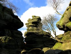 Brimham Rocks Country Park, Harrogate Wallpaper