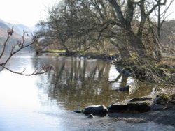 February on Ullswater. Wallpaper