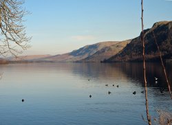 February on Ullswater Wallpaper