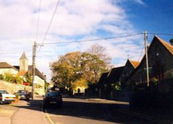 Upper High Street, Tisbury, Wiltshire Wallpaper