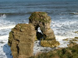 A view from the Coastal Path, Whitburn, Tyne and Wear Wallpaper