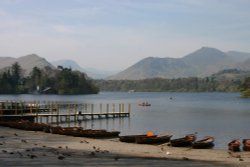 The Boat Landings, Derwentwater Wallpaper