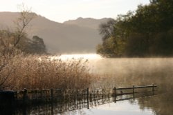 November morning, Derwentwater Wallpaper