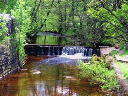 Goathland stream by the station