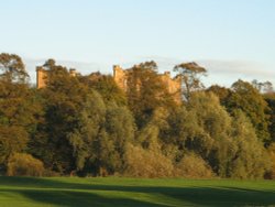 Evening at the Riverside, Chester-le-Street, Co Durham. Wallpaper