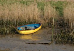 Boat in Norfolk Wallpaper