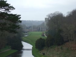 Fountains Abbey Wallpaper