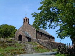 Church in Buttermere Wallpaper