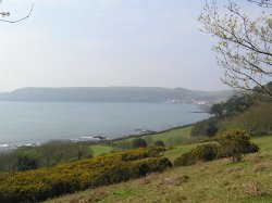 View of Kingsand and Cawsand from Mount Edgcumbe country park Wallpaper