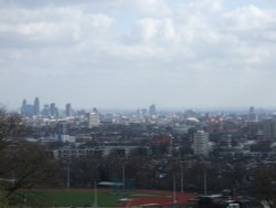 London from Parliament Hill Wallpaper