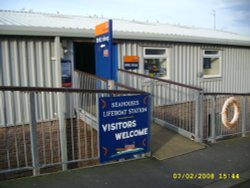 Lifeboat station Seahouses Wallpaper