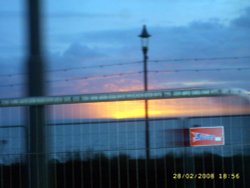 Sunset over Blackpool Wallpaper