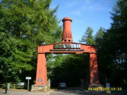 Entrance to Beamish Wallpaper