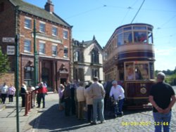 main street Beamish Town Wallpaper