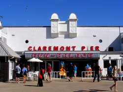 Claremont Pier, Lowestoft. Wallpaper