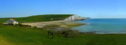 cuckmere haven pan Wallpaper