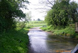 The Ford, Hagworthingham, Lincolnshire Wallpaper