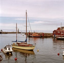 Early morning boats Wallpaper