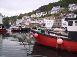 Polperro Harbour Wallpaper