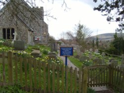 St Nicholas, Bramber. Wallpaper