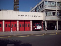 Chelsea Fire Station Wallpaper