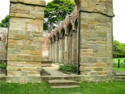 The Old Greenhouse in the grounds of Gibside. Wallpaper