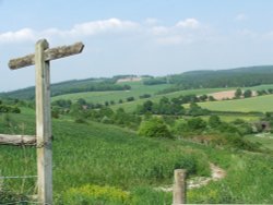 The South Downs, near Idsworth, Hampshire.