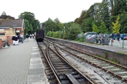 Lakeside to Haverthwaite Railway. Lakeside Station. Wallpaper