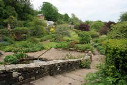 The Walled Garden at Wallington Hall. Wallpaper