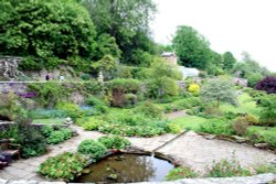 The Walled Garden at Wallington Hall. Wallpaper