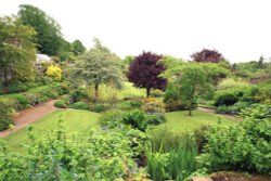 The Walled Garden at Wallington Hall. Wallpaper