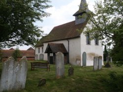 Wisley Church. Surrey Wallpaper