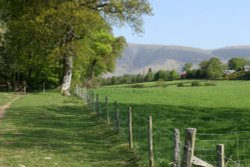 View towards Skiddaw Wallpaper