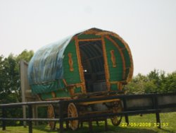 Gypsy Caravan Cowes Wallpaper