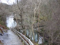 Old slate quarry Luss Wallpaper