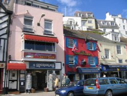 Shops at Brixham Wallpaper