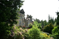 The Main House, Cragside Estate, nr Rotherbury, Northumberland. Wallpaper